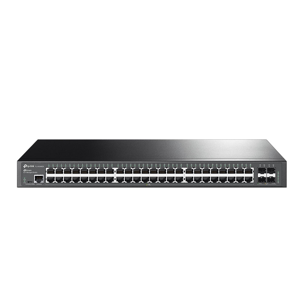 TP-Link TL-SG3452X JetStream 48-Port Gigabit L2+ Managed Switch with 4