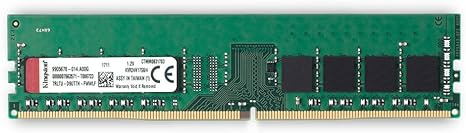 Kingston ValueRAM 4GB RAM DDR4 2400MHz 288-Pin DIMM (KVR24N17S8/4) Des