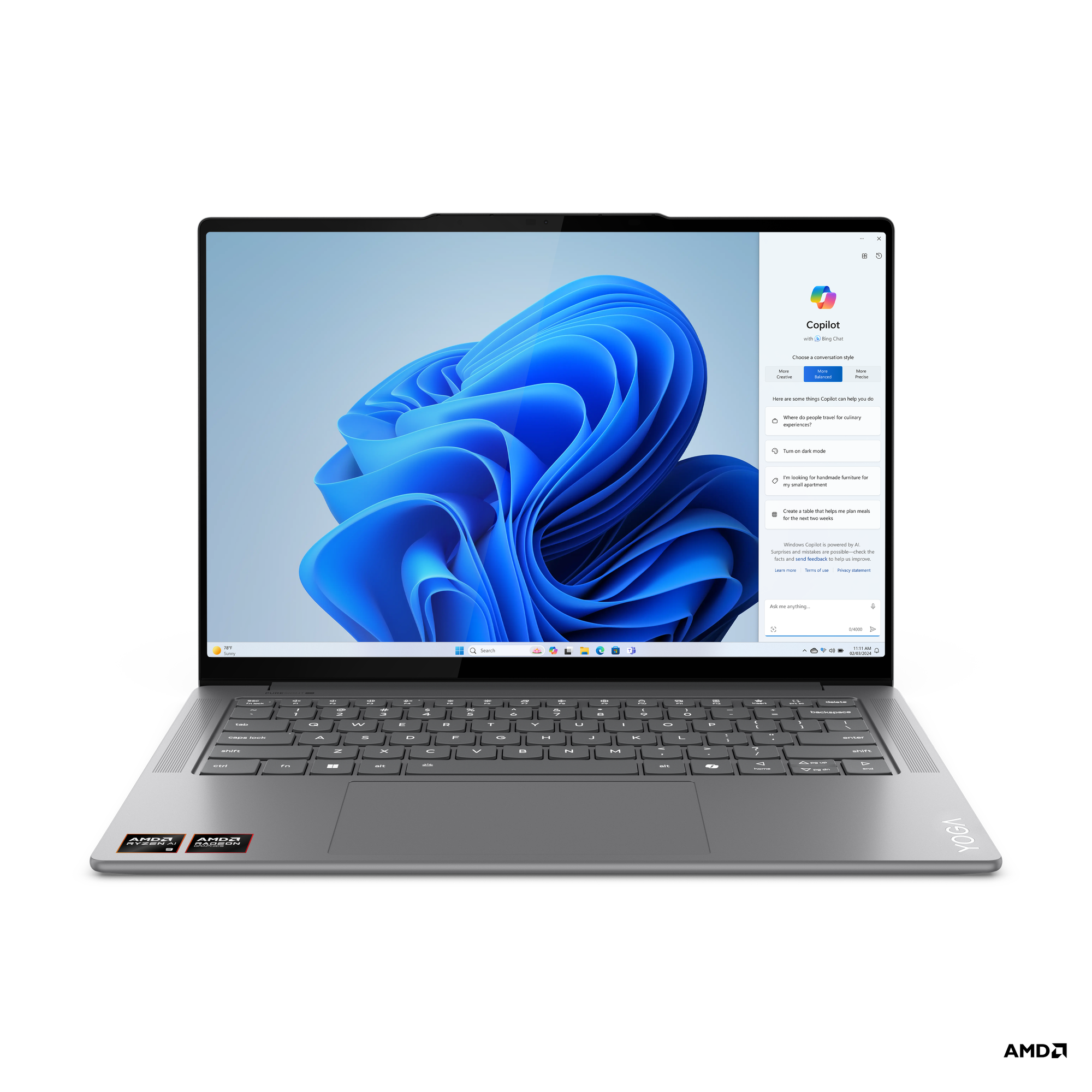 【Lenovo】83HN0013JP　Yoga Pro 7 Gen 9　新品！ Lenovo Yoga Pro 7 Gen 9 14.5型(AMD) | クリエイターのためのAI