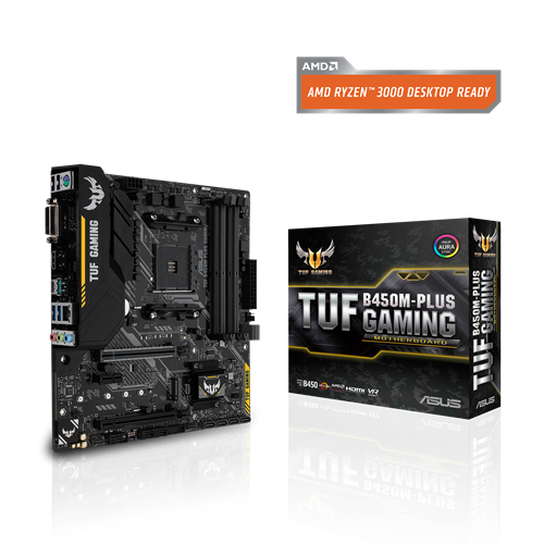 Asus TUF B450M-Plus Gaming Motherboard