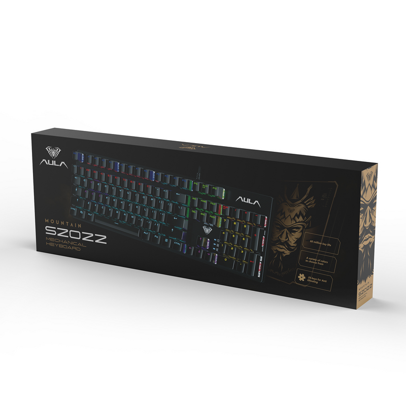 Aula S2022 Wired Mechanical Gaming Keyboard