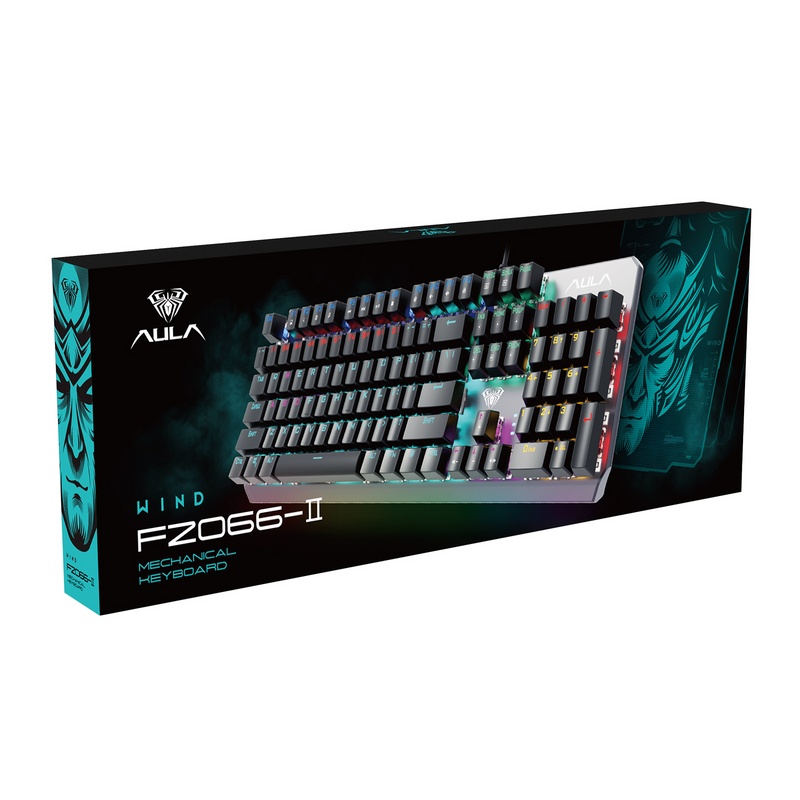 Aula F2066-II Wired Mechanical Gaming Keyboard