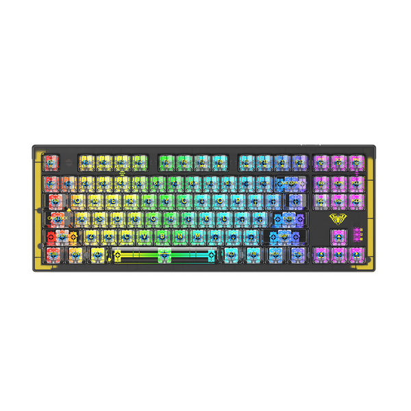 Aula F2183 3-in-1 TKL RGB Gaming Mechanical Hot Swappable Keyboard