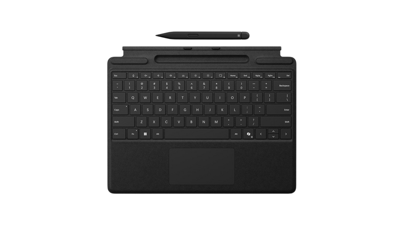 Microsoft Surface Pro Copilot Keyboard with Slim Pen 2 8X8-00155 (Black)