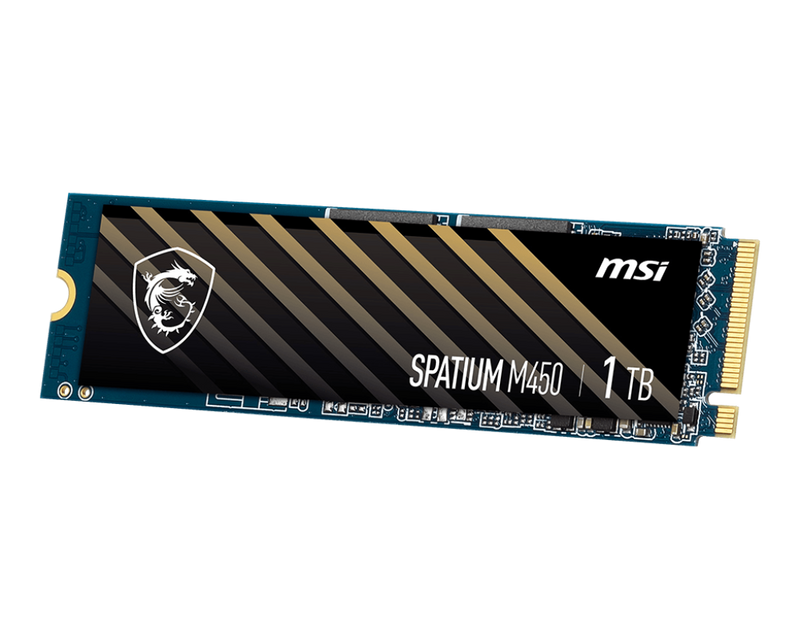 MSI SPATIUM M450 1TB M.2 NVME PCIE 4.0 Solid State Drive