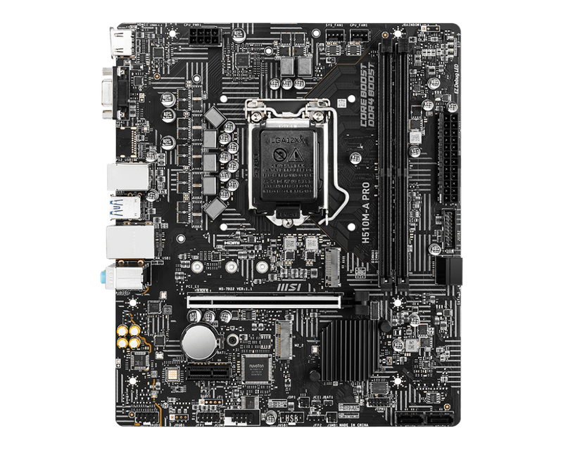 MSI H510M A Pro Motherboard