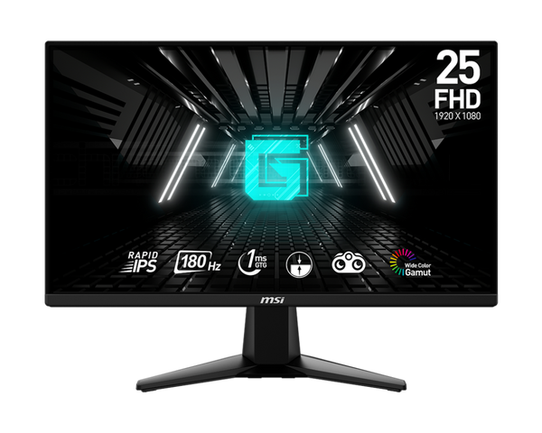 MSI G255F 24.5inch FHD Rapid IPS 180Hz Monitor