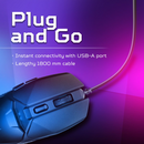 Acer Predator Cestus 327 (8000 DPI/150 IPS/RGB) with 20M Click Lifespan, Black