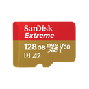 SanDisk 128GB EXTREME MICROSDXC SDSQXAA UHS-I CARD SDSQXAA-128G-GN6MN