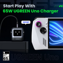UGREEN Mini Robot 65W 3-Port PD GAN Fast Charger (Space Grey) (CD361/15570)