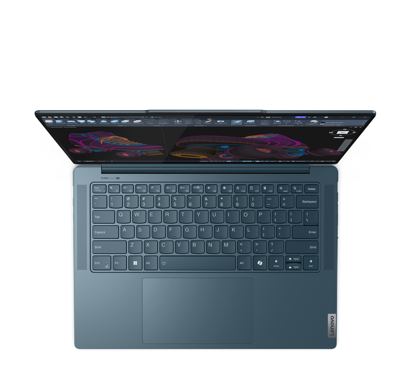 Lenovo Yoga Pro 7 14AHP9 83E3004UPH AI PC (Tidal Teal) 14.5inch 2.5K WQXGA | AMD Ryzen 7 8845HS | 16GB RAM | 1TB SSD | NVIDIA GeForce RTX 3050 6GB | Windows 11 Home