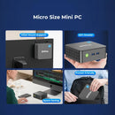 GMKtec Nucbox G3 Pro Mini PC | Intel Core i3-10110U | 16GB DDR4 | 512GB SSD | Windows 11 Pro