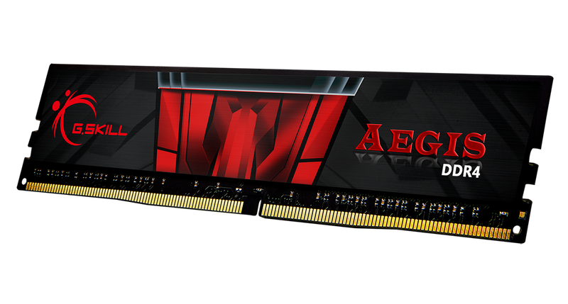 G.SKILL 4GB Aegis DDR4 - 2400 MT/s CL17-17-17-39 F4-2400C17S-4GIS Desktop Memory