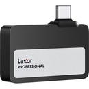 Lexar 1TB Professional Go Gen 2 USB3.2 Portable SSD (LSL400X001T-RNBNG) Black