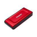 Kingston XS1000 2TB External SSD USB 3.2 Gen 2 USB Type-C SXS1000/2000G Pocket-Sized Drive (Red)