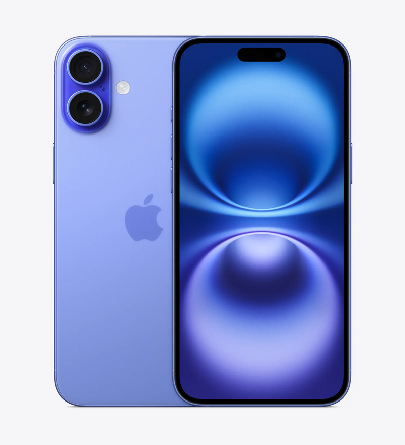 Apple iPhone 16 Plus (Ultramarine) Super Retina XDR display 6.7inch OLED | 256GB | A18 chip | 6‑core CPU | 5‑core GPU | iOS 18 (e-SIM Required)