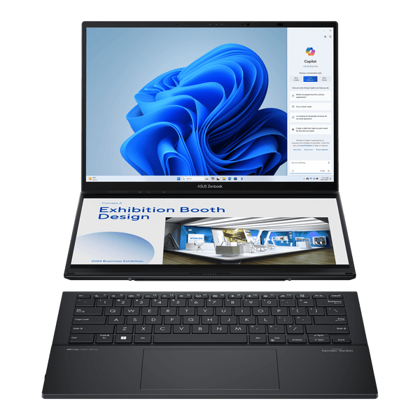 Asus Zenbook DUO OLED UX8406MA-PZ221WS | 14inch 3K 120Hz Touch | Intel Core Ultra 7 155H | 32GB RAM | 1TB SSD | Intel Arc Graphics | Windows 11 Home