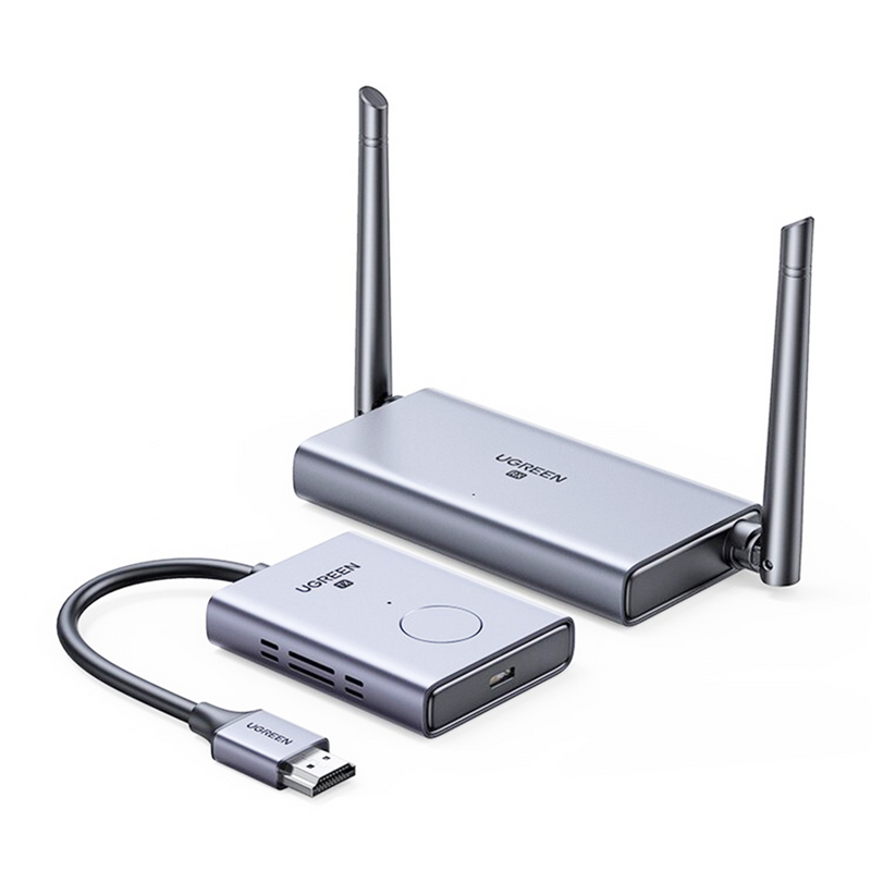 ワイヤレスHDMIトランスミッター UGREEN CM506 UGREEN Wireless HDMI Extender Transmitter & Receiver 50m