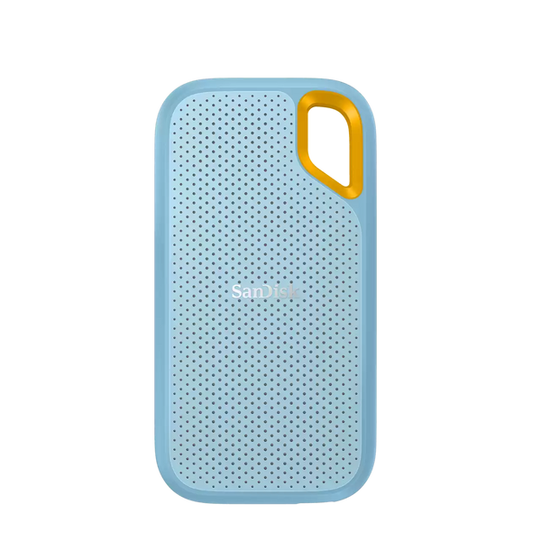 Sandisk E61 1TB Extreme Portable SSD Sky Blue (SDSSDE61-1T00-G25B) USB3.2 GEN2 TYPE-C/TYPE-A