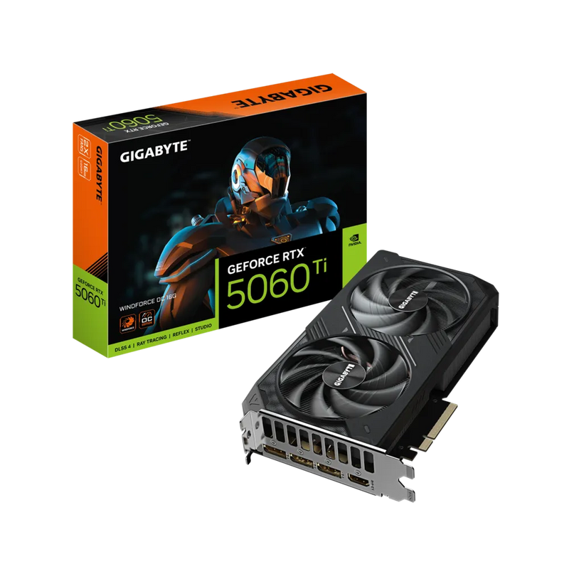 Gigabyte GeForce RTX 5060 Ti WINDFORCE OC 16G Graphics Card