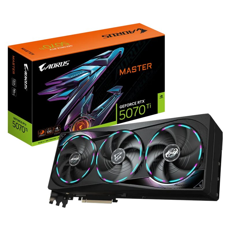 Gigabyte AORUS GeForce RTX 5070 Ti MASTER 16G GPU