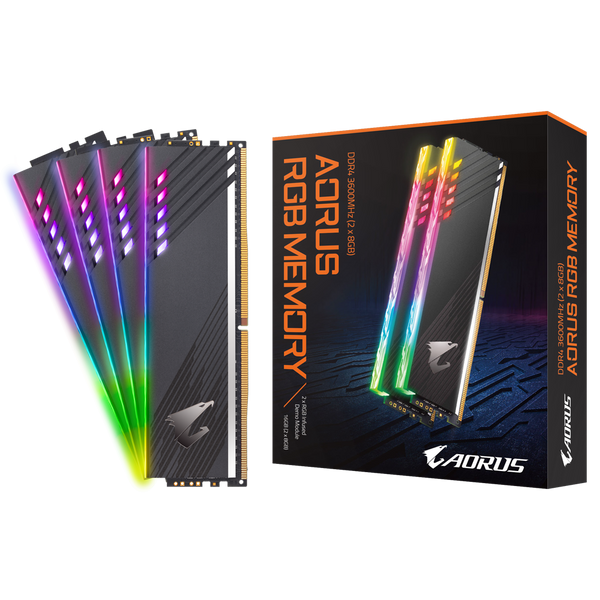 Gigabyte Aorus 16GB 2x8GB DDR4 3600MHz GP-AR36C18S8K2HU416RD (with Demo Kit)  Desktop Memory