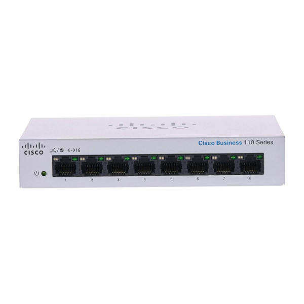 値下げCisco Business 110 Series CBS110-8T-D Cisco CBS110-8T-D 110 Series Unmanaged 8-Port CBS110-8T-D-NA B&H