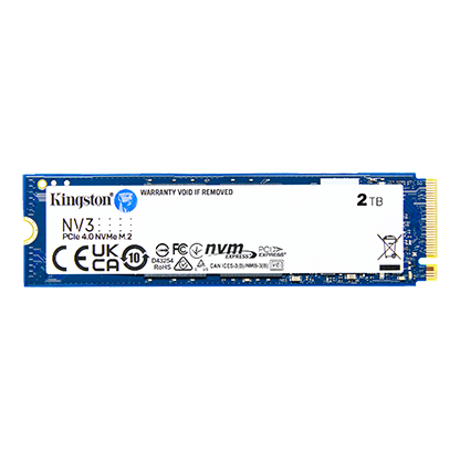 Kingston NV3 M.2 2TB NVMe PCIe 4.0 SSD SNV3S/2000G