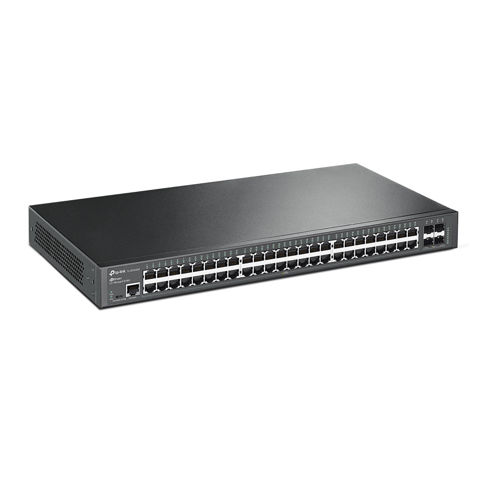 TP-Link TL-SG3452X JetStream 48-Port Gigabit L2+ Managed Switch with 4