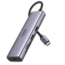 UGREEN USB-C to 2xUSB 3.0 + HDMI + RJ45 + SD&TF + PD Converter (7-in-1) Multifunction Adapter (CM512/60515)