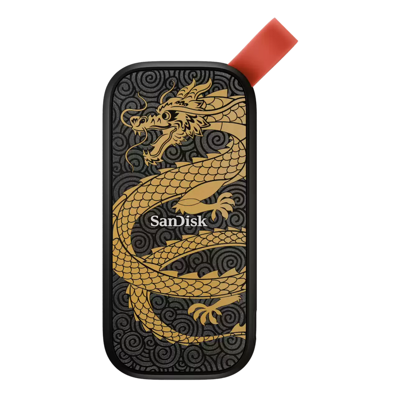 SanDisk E30 1TB Dragon Edition USB3.2 SDSSDE30-1T00-GD25 Portable SSD