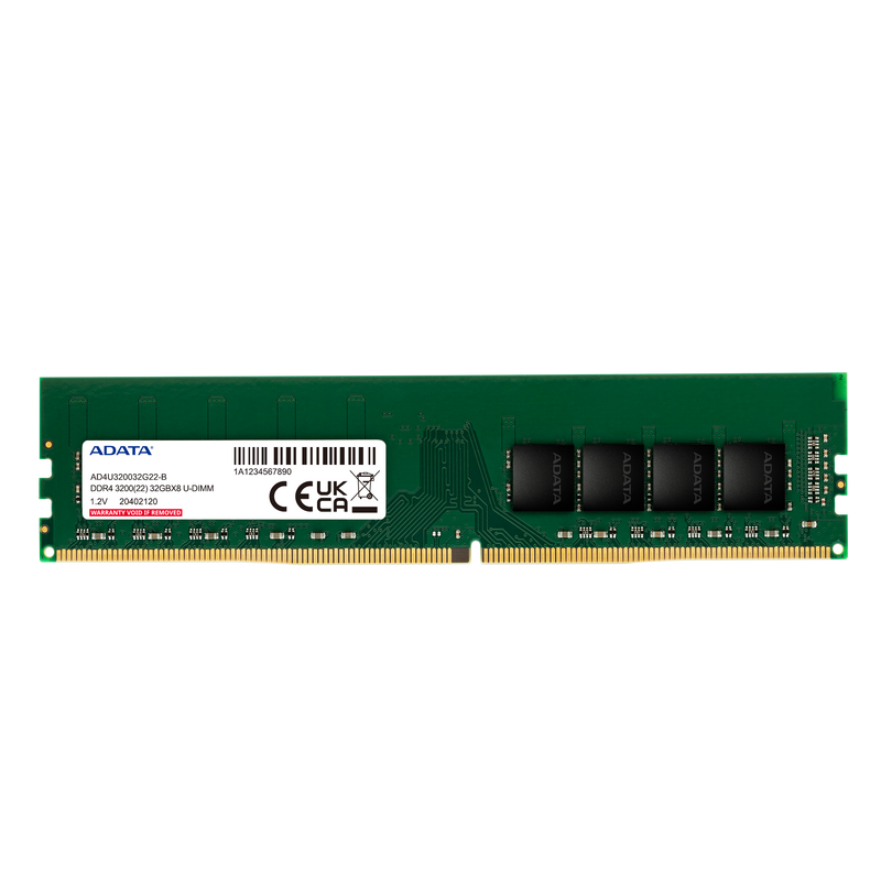 Adata 8GB DDR4 3200MHZ U-DIMM Memory