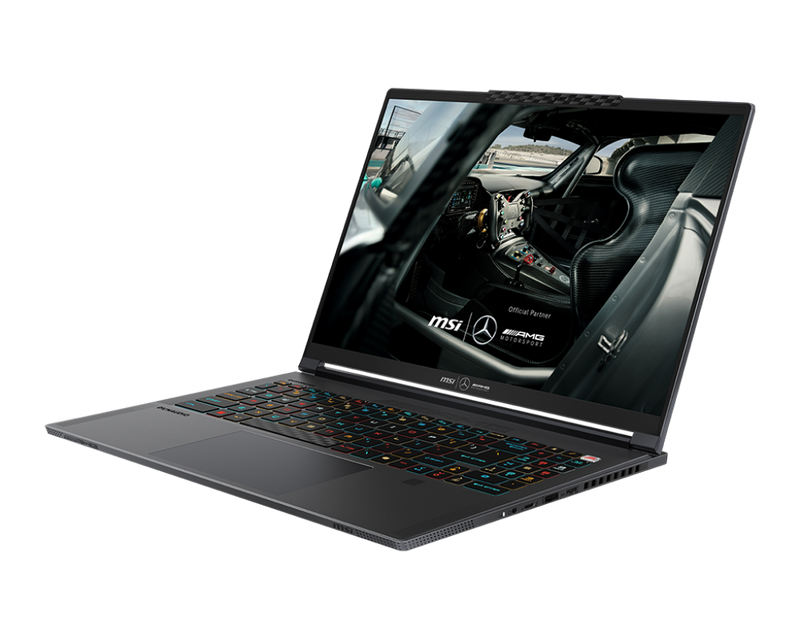 MSI GAMING Stealth 16 Mercedes AMG A1VGG-285PH (Selenite Gray) 16inch QHD 240Hz OLED | Intel Core Ultra 9 185H | 32GB RAM | 2TB SSD | NVIDA GeForce RTX 4070 8G | Windows 11 Home