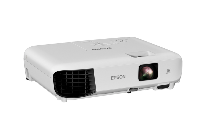 Epson EB-E10 XGA 3LCD Projector V11H975052 | 3-Chip Technology | 1024 x 768 (XGA)