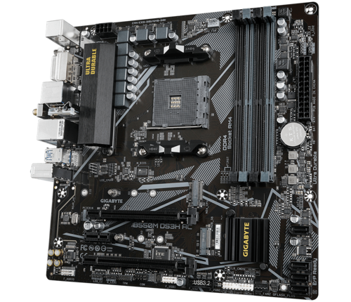 Gigabyte GA-B550M DS3H AC Wi-Fi AM4 mATX Motherboard