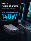 UGREEN 25000MAH PD 145W Fast Charging Power Bank (PB205/90597A)