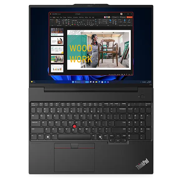 Lenovo ThinkPad E16 Gen 2 (Intel) AI PC 21MAS00700 (Black) 16inch WUXGA | Intel Core Ultra 7 155H | 16GB RAM | 1TB SSD | Intel Arc Graphics | WIN11