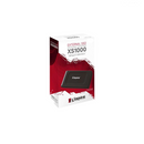 Kingston XS1000 2TB External SSD USB 3.2 Gen 2 USB Type-C SXS1000/2000G Pocket-Sized Drive (Black)
