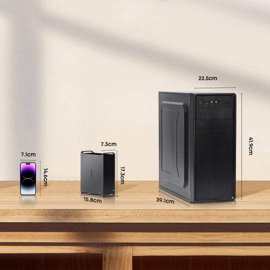 Chuwi CoreBox (Black+Space Gray) Intel Core i5-12450H | 16GB LPDDR5 | 512G SSD | Intel UHD Graphics | Windows 11 Pro