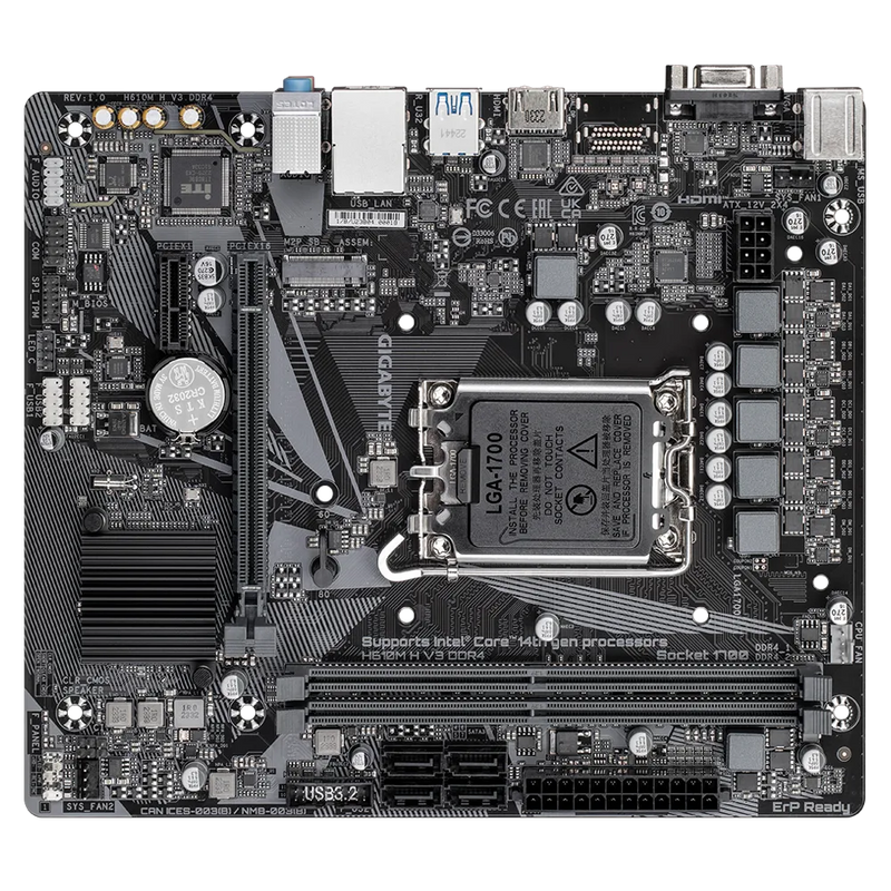 GIGABYTE H610M H V3 DDR4 Motherboard