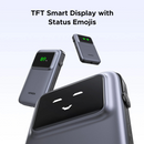 UGREEN Uno 10000mAh Quick Charging 30W Power Bank With Build-in USB-C Cable (Grey) (PB511/35603B)