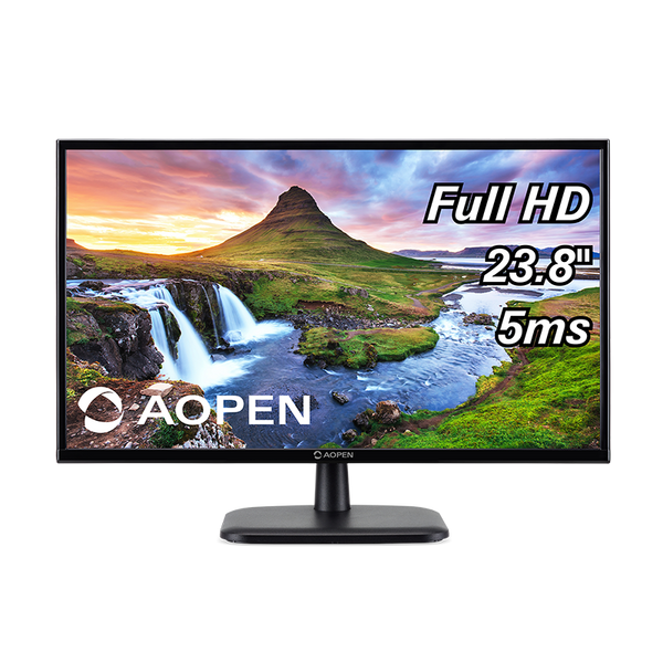【極美品】AOPEN 23.8インチ フルHD モニター　24CL1Y Acer AOPEN 23.8” LED FHD 100Hz 1ms FreeSync Monitor (HDMI