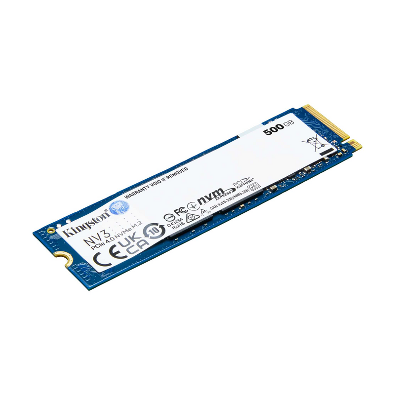 Kingston NV3 M.2 500GB NVMe PCIe 4.0 SSD SNV3S/500G