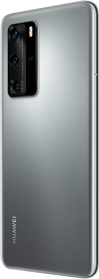 Huawei P40 Pro 6.58-inch OLED 90Hz IP68 HUAWEI Kirin 990 5G/16-Core Mali-G76 | 8GB RAM | 256GB SSD  | EMUI 10.1 (Based on Android 10) (Silver Frost)