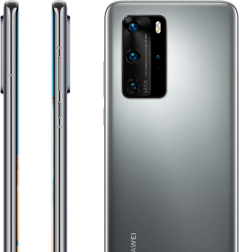 Huawei P40 Pro 6.58-inch OLED 90Hz IP68 HUAWEI Kirin 990 5G/16-Core Mali-G76 | 8GB RAM | 256GB SSD  | EMUI 10.1 (Based on Android 10) (Silver Frost)