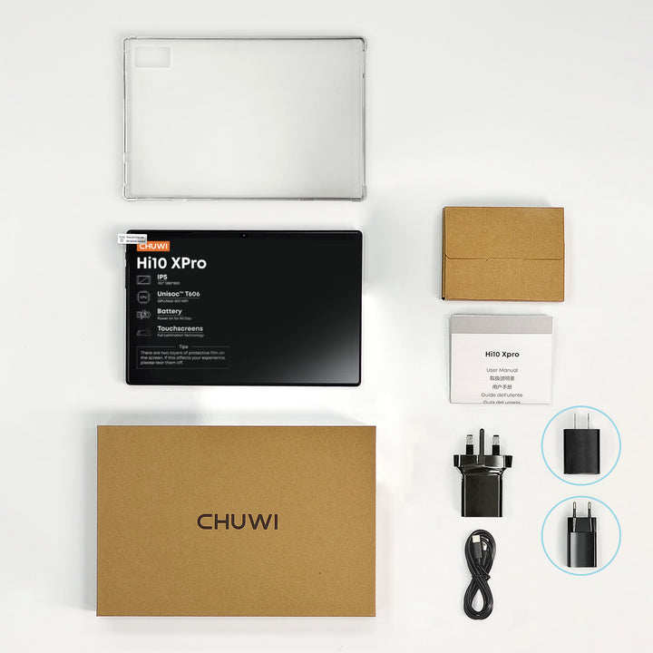Chuwi Hi10 XPro Android 15 4G LTE (Black+Grey) Unisoc T606 | 128GB | Android 13.0