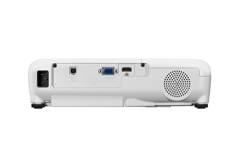 Epson EB-E10 XGA 3LCD Projector V11H975052 | 3-Chip Technology | 1024 x 768 (XGA)