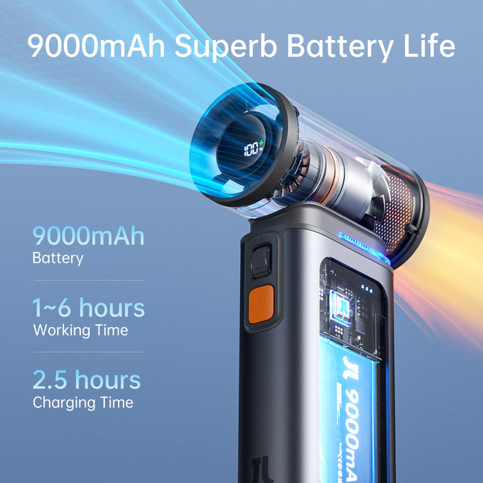 JisuLife Handheld Fan Ultra1 FA55 9000mAh (Brown/Gray)