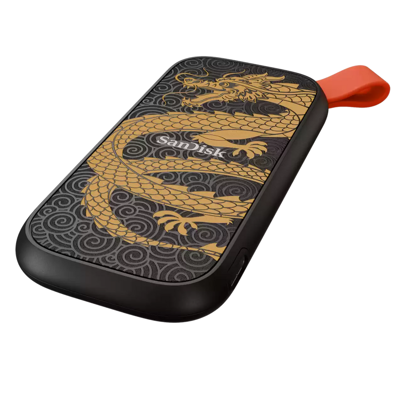 SanDisk E30 1TB Dragon Edition USB3.2 SDSSDE30-1T00-GD25 Portable SSD