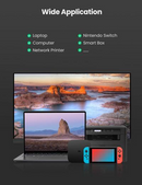 UGREEN USB-A 3.0 To Gigabit Ethernet Adapter Aluminum Case 10cm (Space Gray) (CM209/50922)